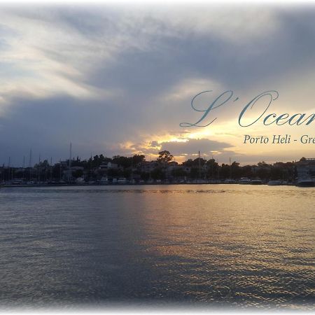 L΄Ocean Apartment Porto Heli Bagian luar foto