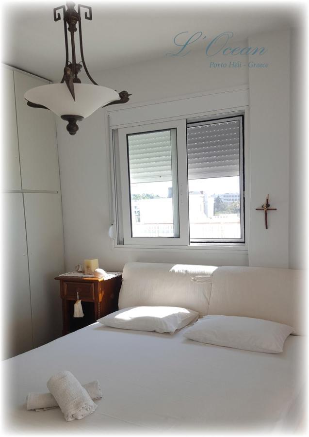 L΄Ocean Apartment Porto Heli Bagian luar foto