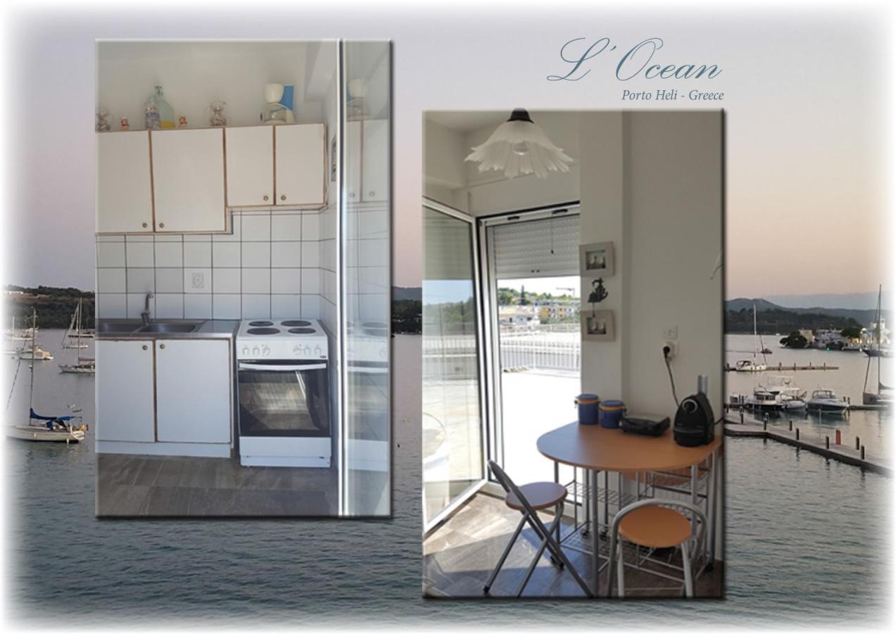 L΄Ocean Apartment Porto Heli Bagian luar foto