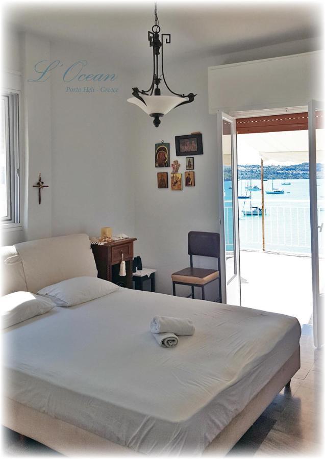 L΄Ocean Apartment Porto Heli Bagian luar foto