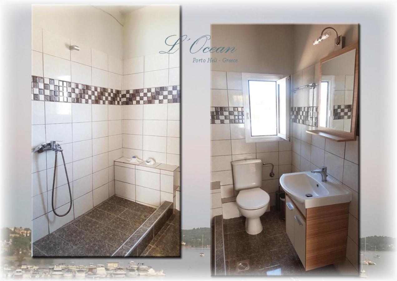 L΄Ocean Apartment Porto Heli Bagian luar foto