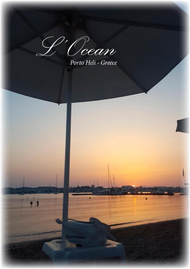 L΄Ocean Apartment Porto Heli Bagian luar foto