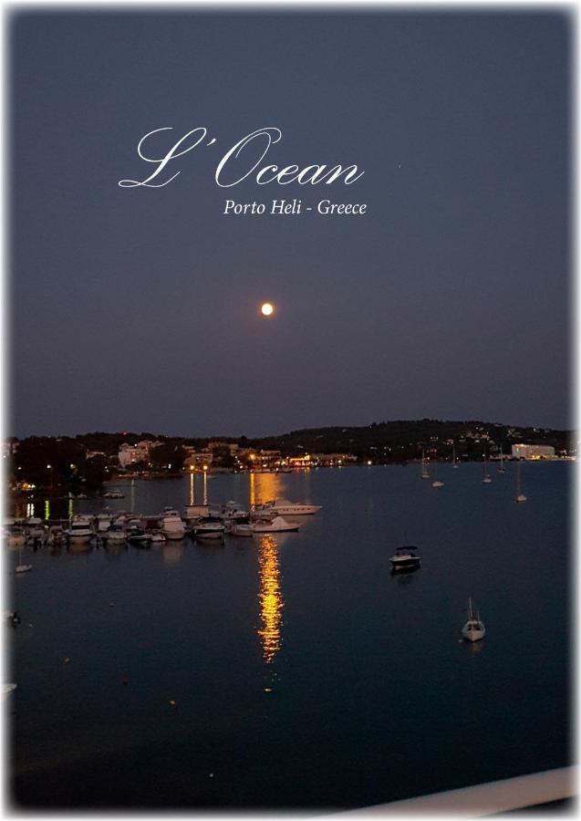 L΄Ocean Apartment Porto Heli Bagian luar foto