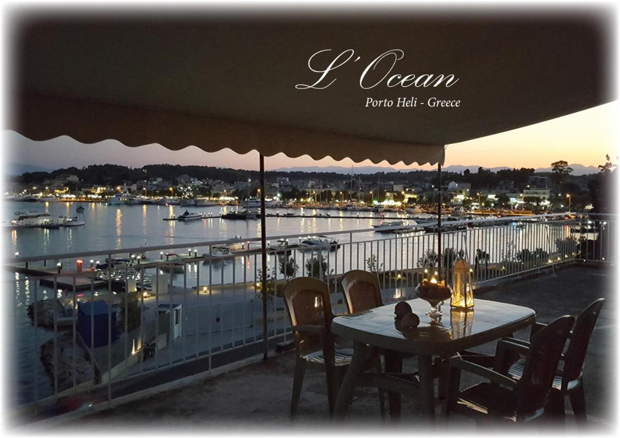 L΄Ocean Apartment Porto Heli Bagian luar foto